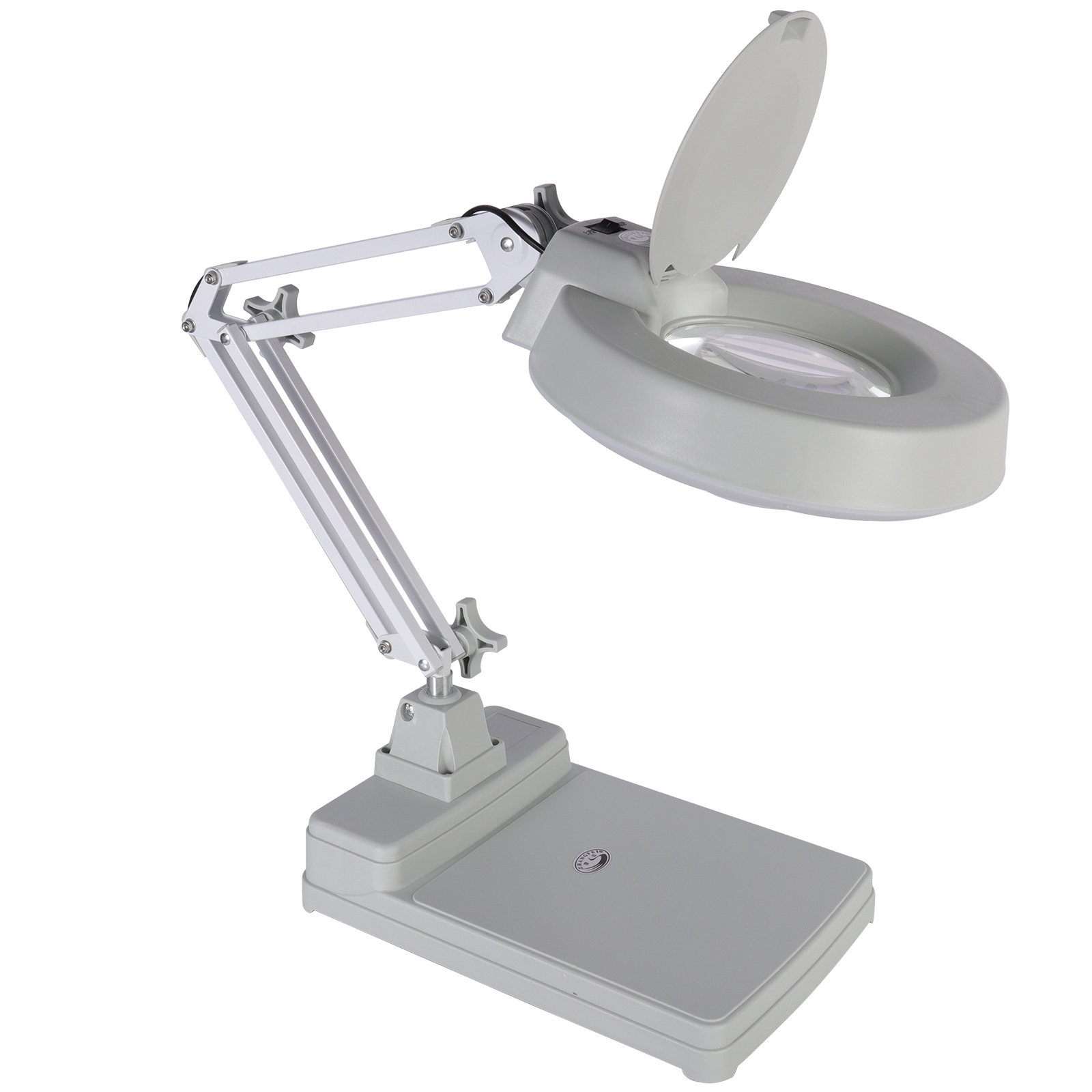 Magnifying desk fashion light